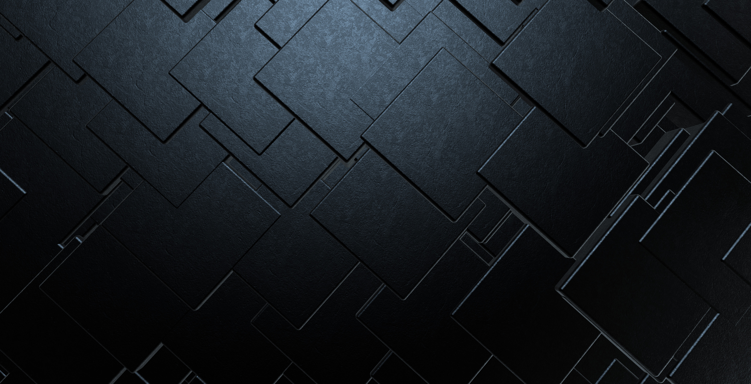 Black Geometrical Background